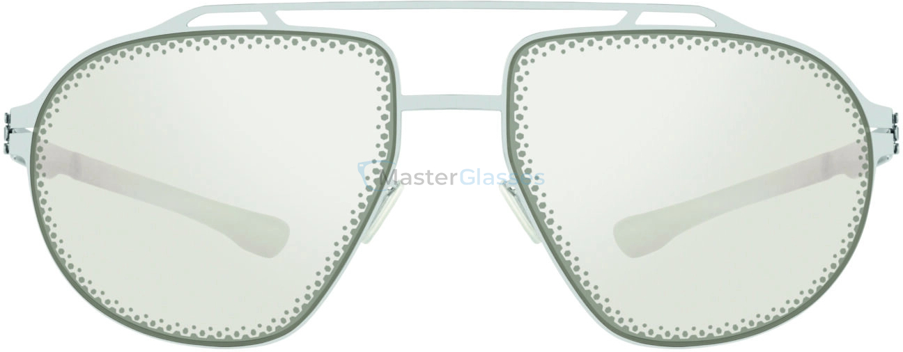 Солнцезащитные очки Ic! Berlin MB 19 Chrome Light Grey Ultra Beam MB Ring Donnerstag