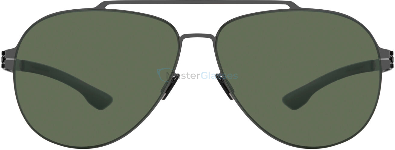 Солнцезащитные очки Ic! Berlin MB 15 Gun-Metal Black Green Polarized Donnerstag