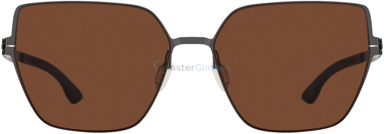 �������������� ���� Ic! Berlin Yuma Gun-Metal Black Mahogany Brown Donnerstag