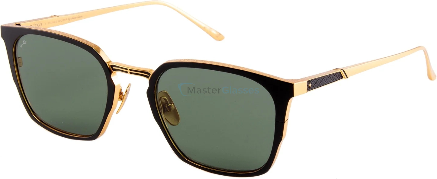 Солнцезащитные очки Leisure Society Octave BLACK 24K GOLD