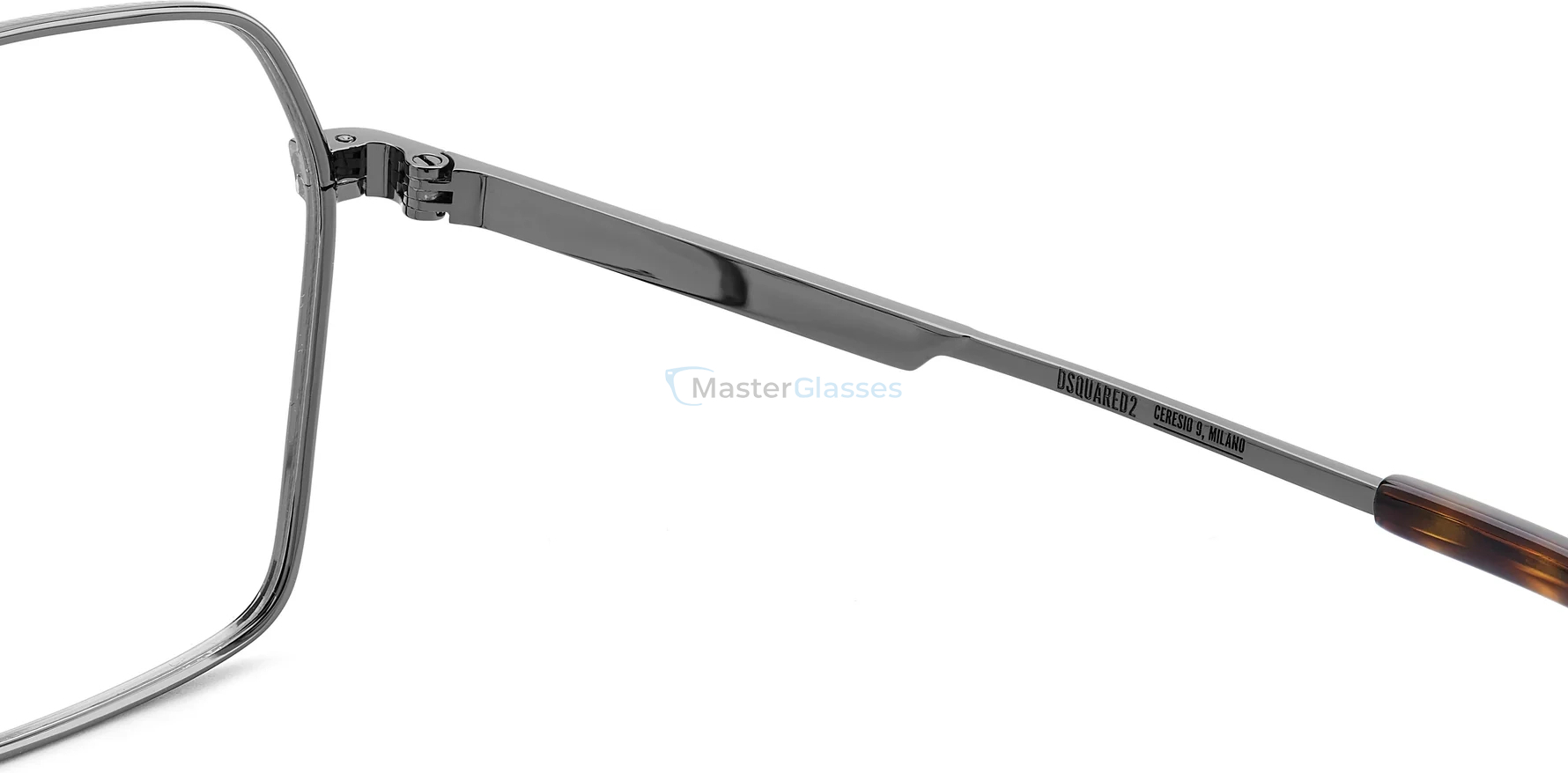 Оправа DSQUARED2 D2 0157 KJ1 DARK RUTHENIUM