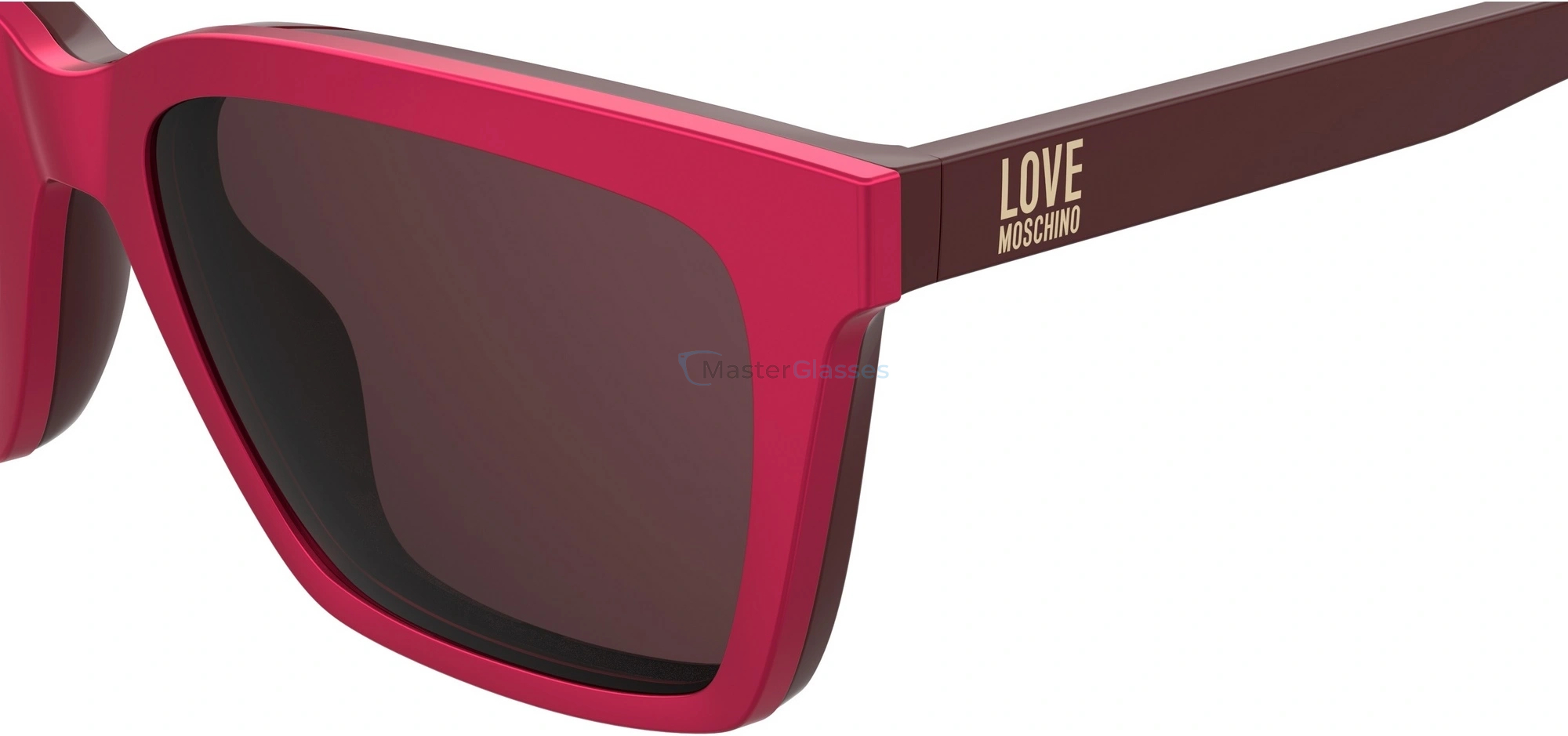 Оправа с солнцезащитным клипоном MOSCHINO LOVE MOL661/C LHF Burgundy_