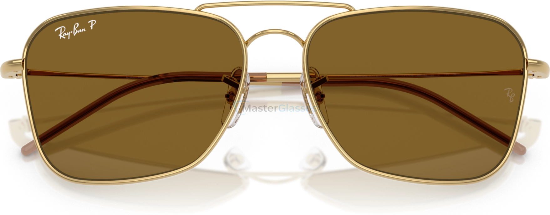 Солнцезащитные очки Ray-Ban CARAVAN REVERSE RBR0102S 001/83 Gold