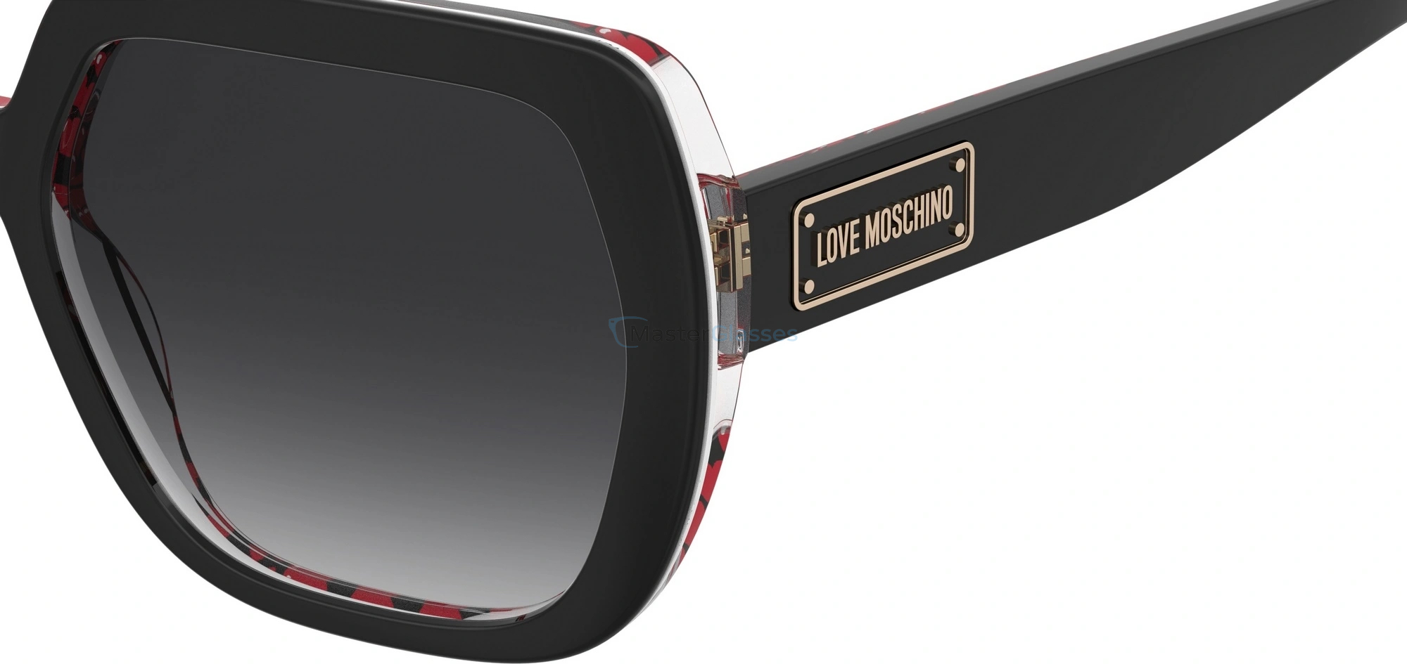 �������������� ���� MOSCHINO LOVE MOL082/S UYY BLACK PATTERN RED