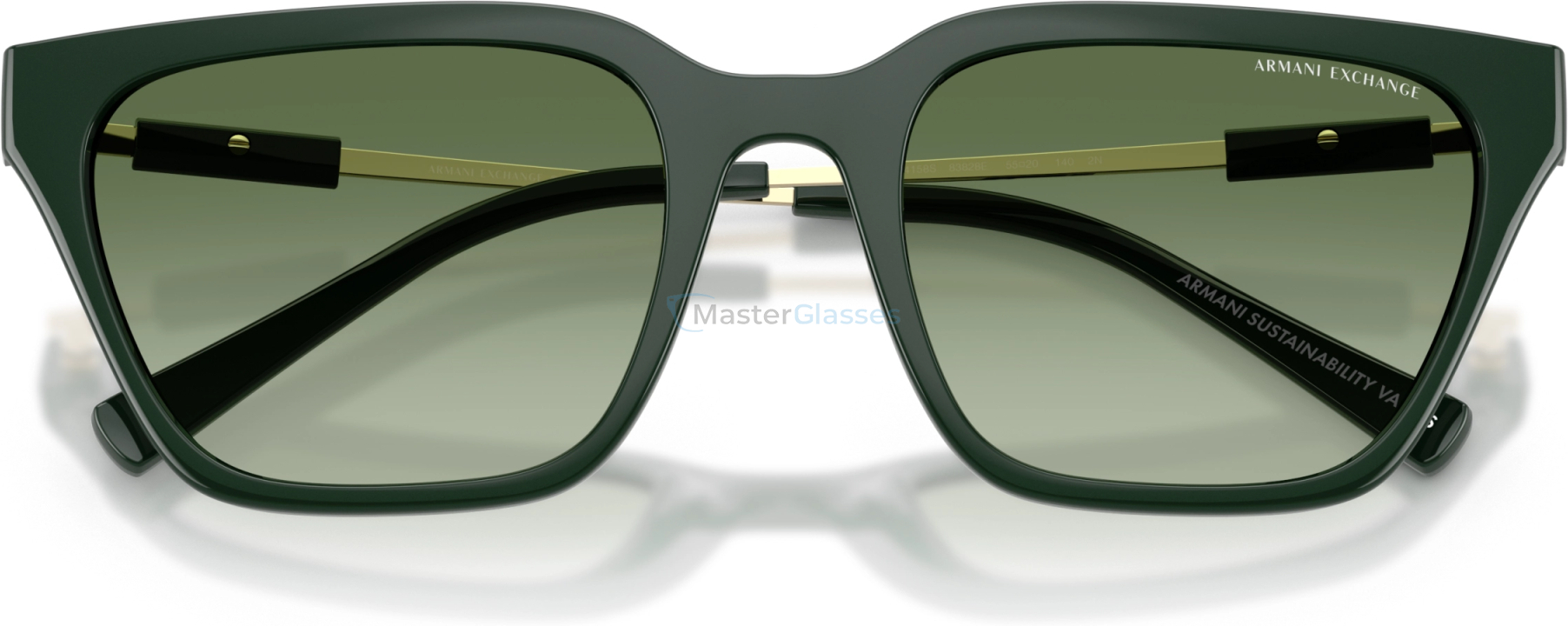 Солнцезащитные очки Armani Exchange AX4158S 83828E Green