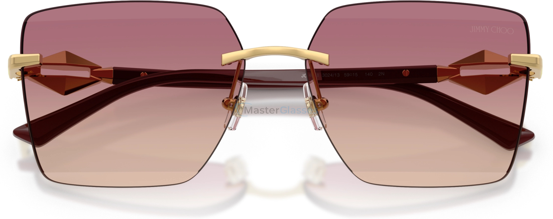 Солнцезащитные очки Jimmy Choo JC4018 302413 Gold