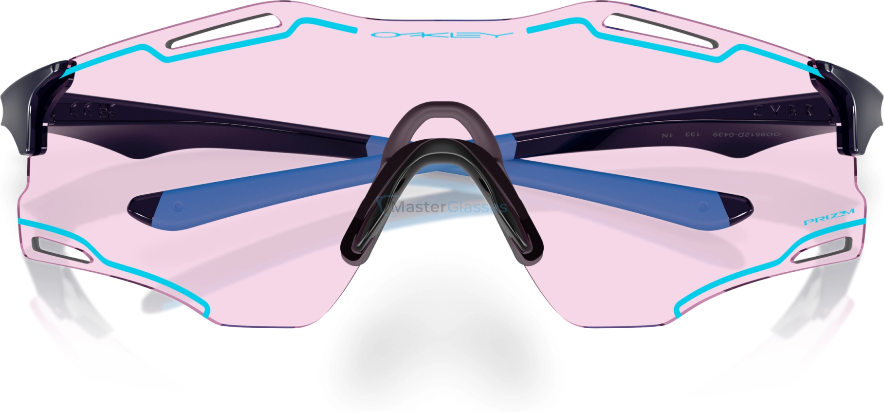 Солнцезащитные очки Oakley CYBR ZERO OO9512D 951204 Blue