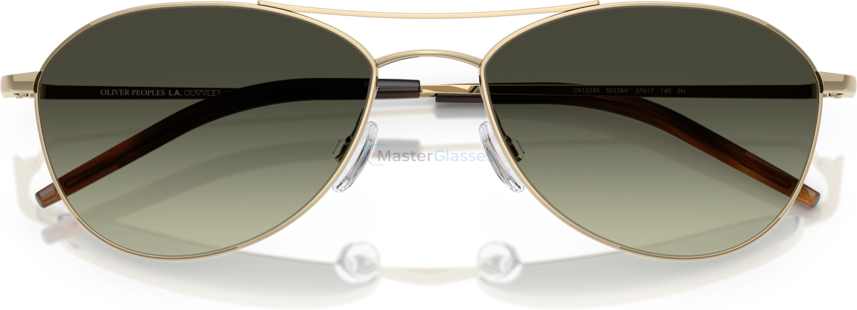�������������� ���� Oliver Peoples AERO II OV1358S 5035BH Gold