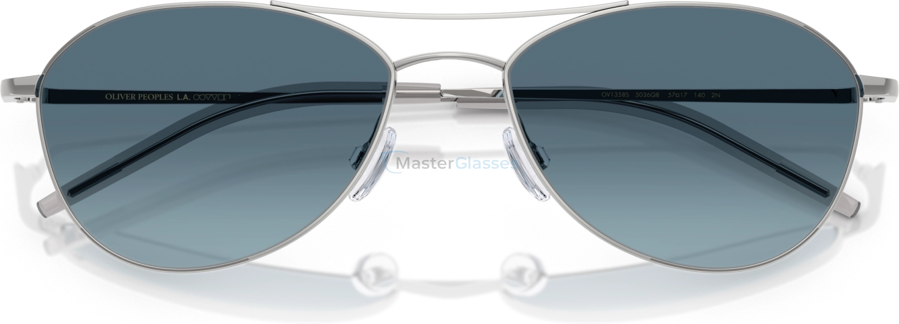 Солнцезащитные очки Oliver Peoples AERO II OV1358S 5036Q8 Silver