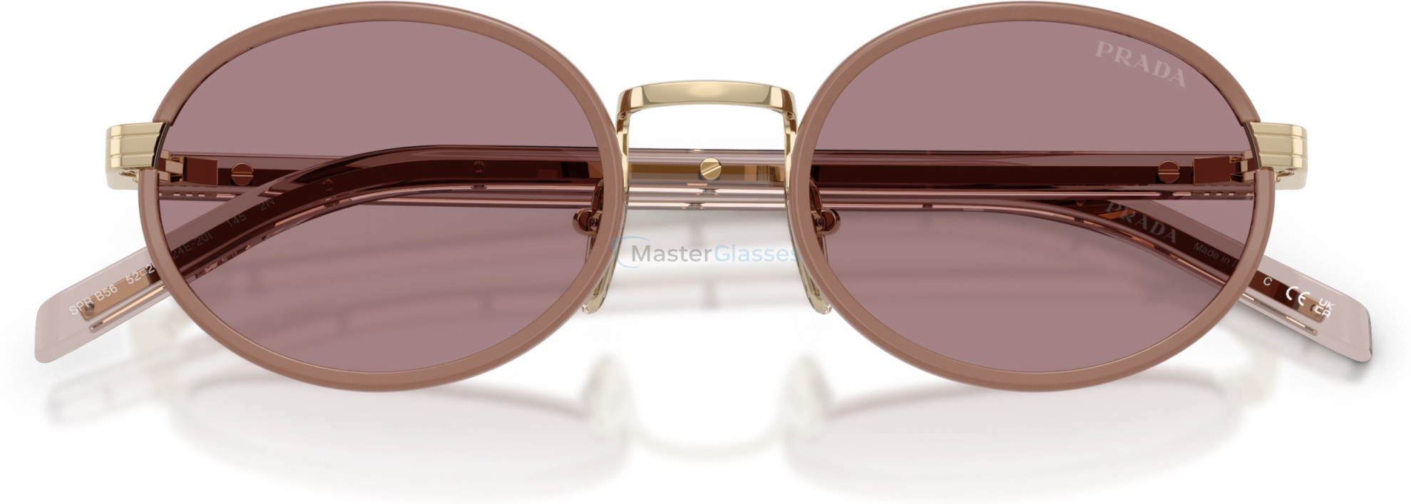 Солнцезащитные очки Prada PR B56S 24E20I Brown