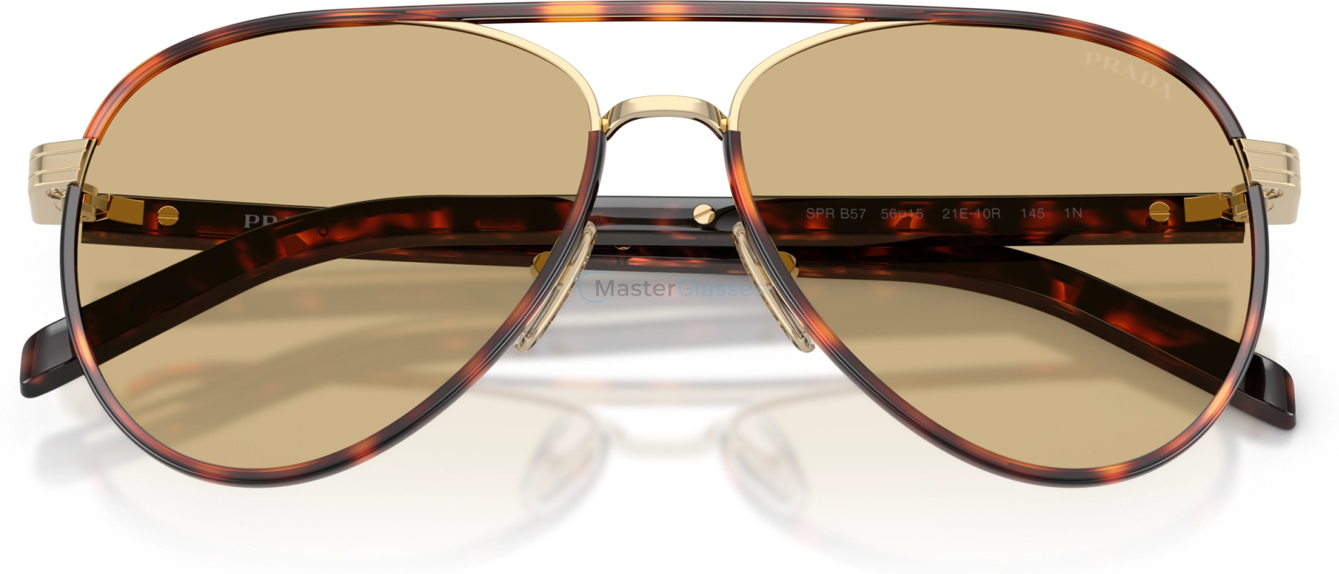 Солнцезащитные очки Prada PR B57S 21E10R Gold