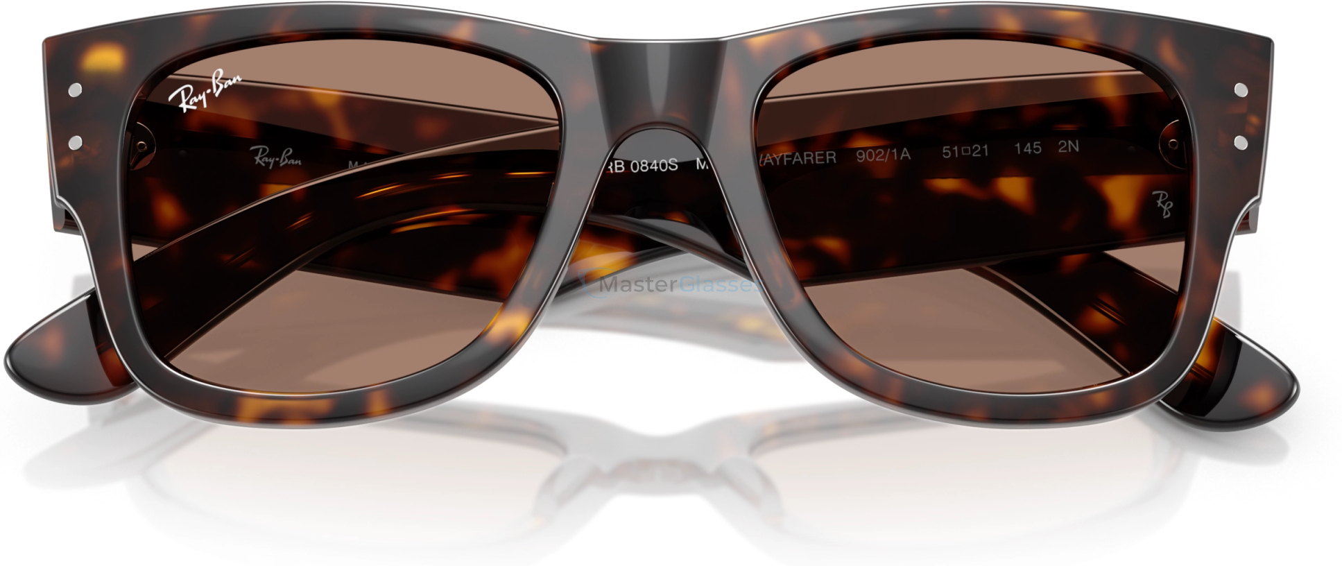Солнцезащитные очки Ray-Ban MEGA WAYFARER RB0840S 902/1A Tortoise