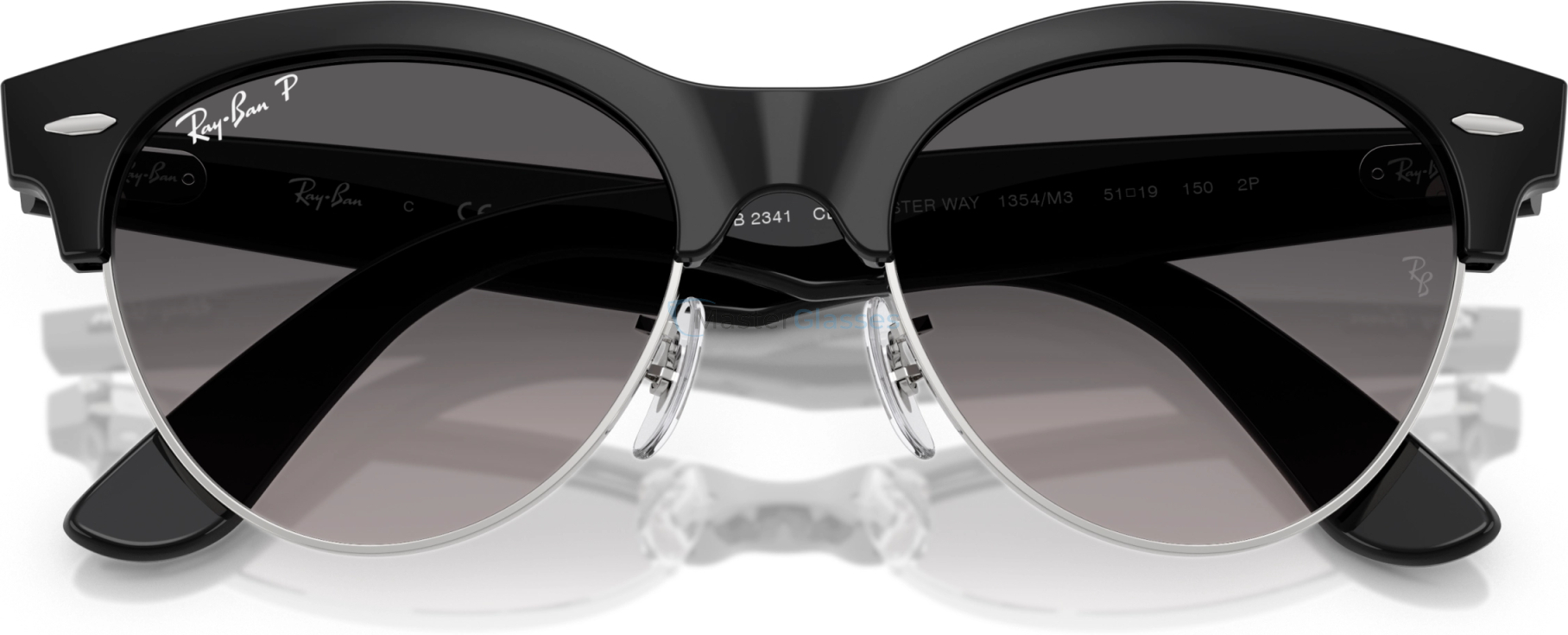 Солнцезащитные очки Ray-Ban CLUBMASTER WAY RB2341 1354M3 Black