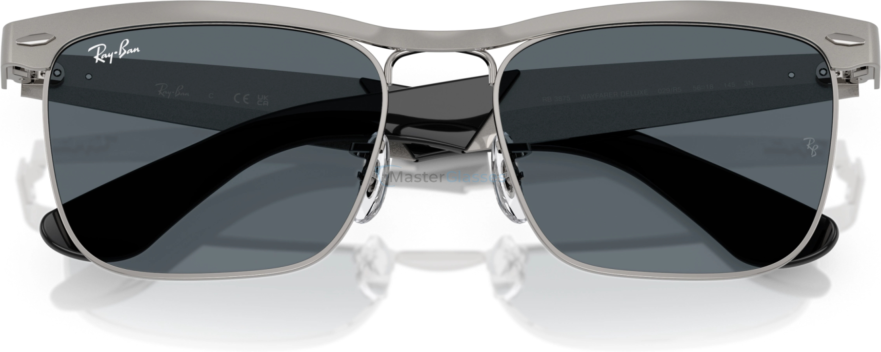 Солнцезащитные очки Ray-Ban WAYFARER DELUXE RB3875 029/R5 Gunmetal