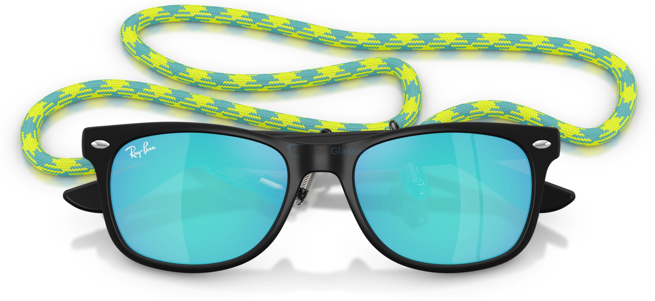 Детские солнцезащитные очки Ray-Ban JUNIOR WAYFARER RJ9052S 702855 Black