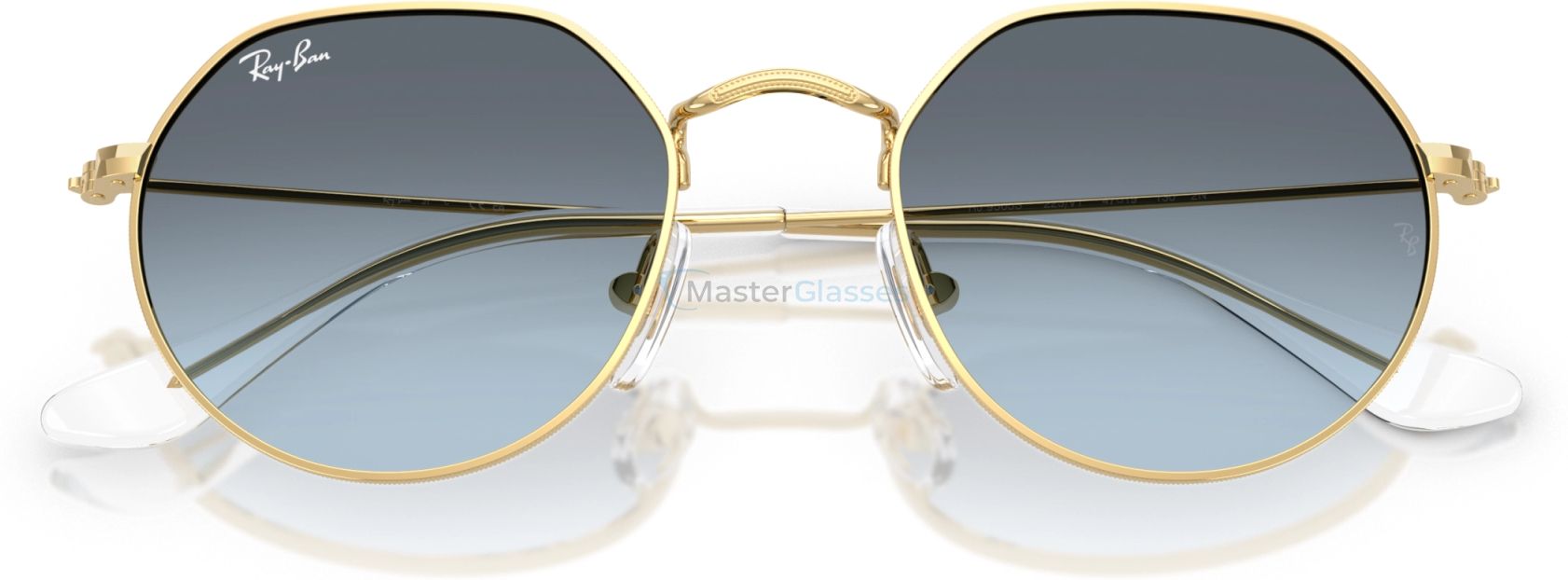 Детские солнцезащитные очки Ray-Ban JUNIOR JACK RJ9565S 223/V1 Gold