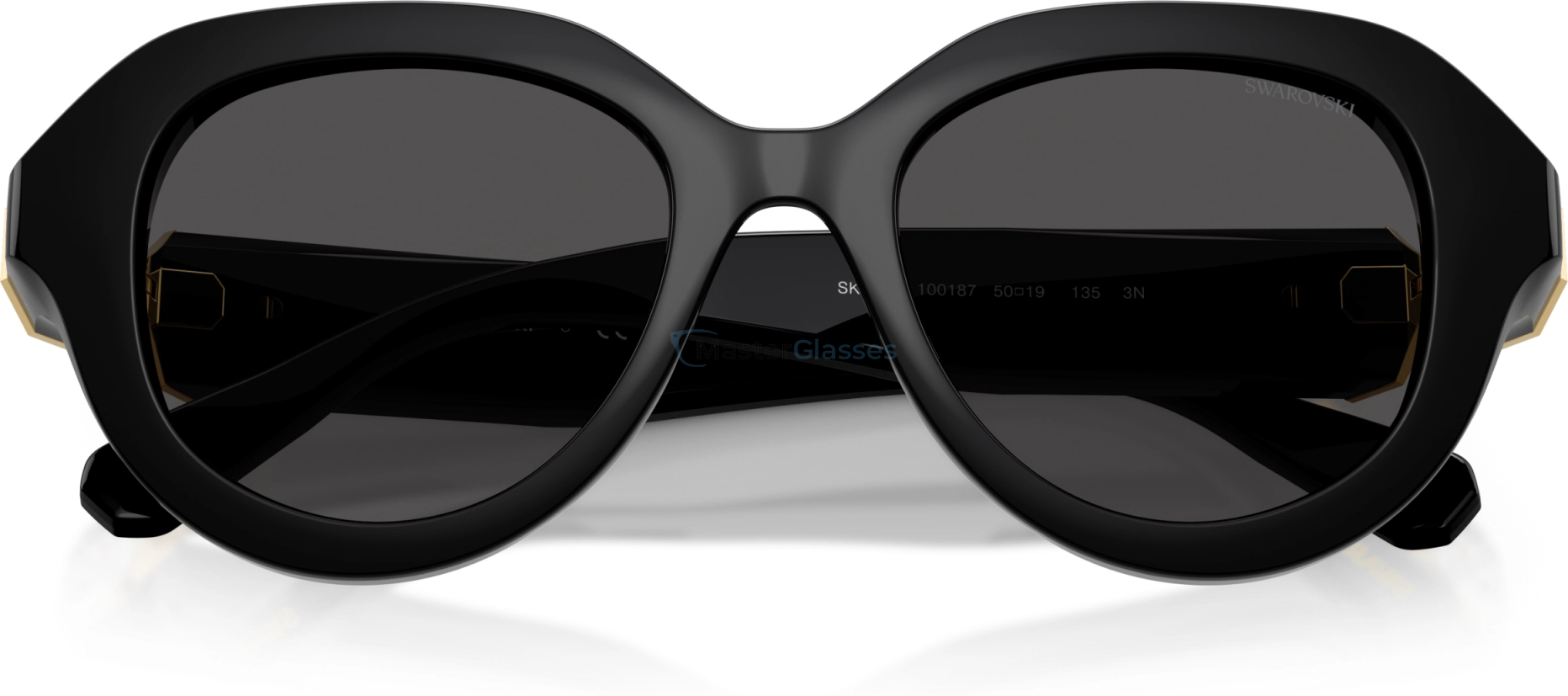 Солнцезащитные очки Swarovski SK6037 100187 Black