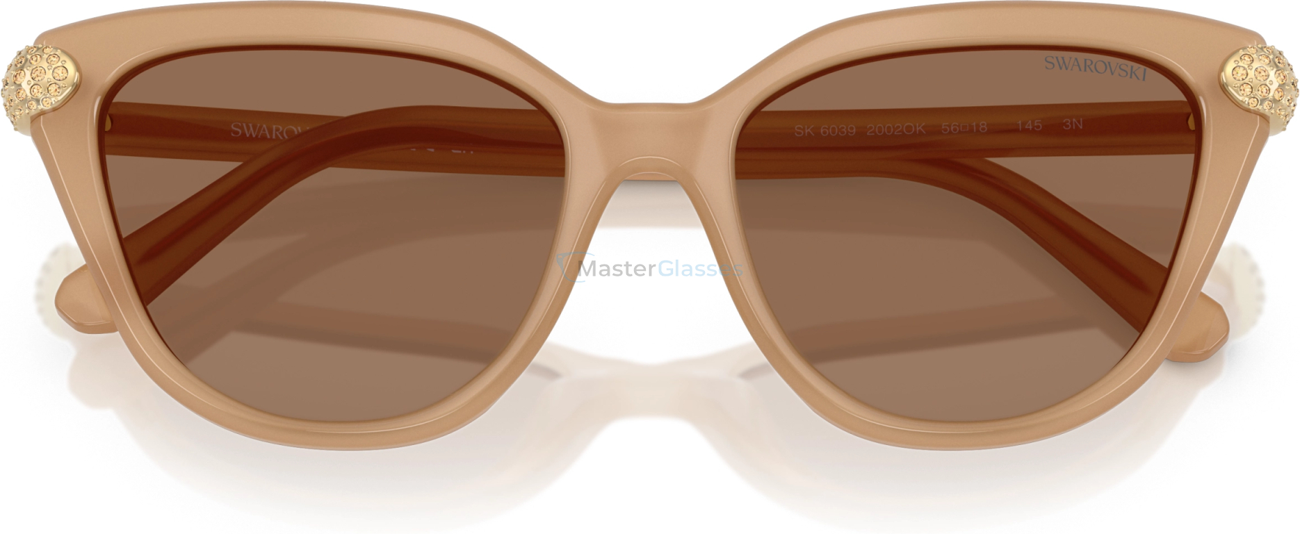 Солнцезащитные очки Swarovski SK6039 2002OK Beige