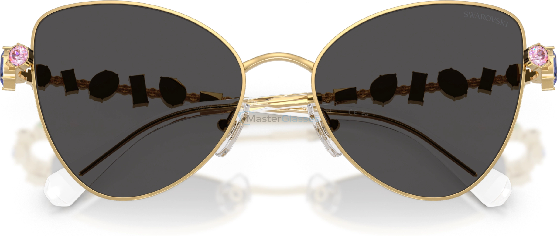 Солнцезащитные очки Swarovski SK7034 404M87 Gold