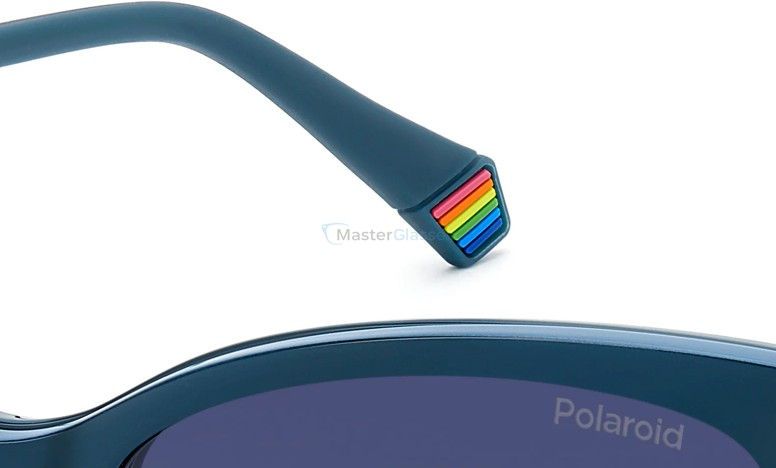 Оправа с солнцезащитным клипоном POLAROID PLD 6138/CS ZI9 Teal