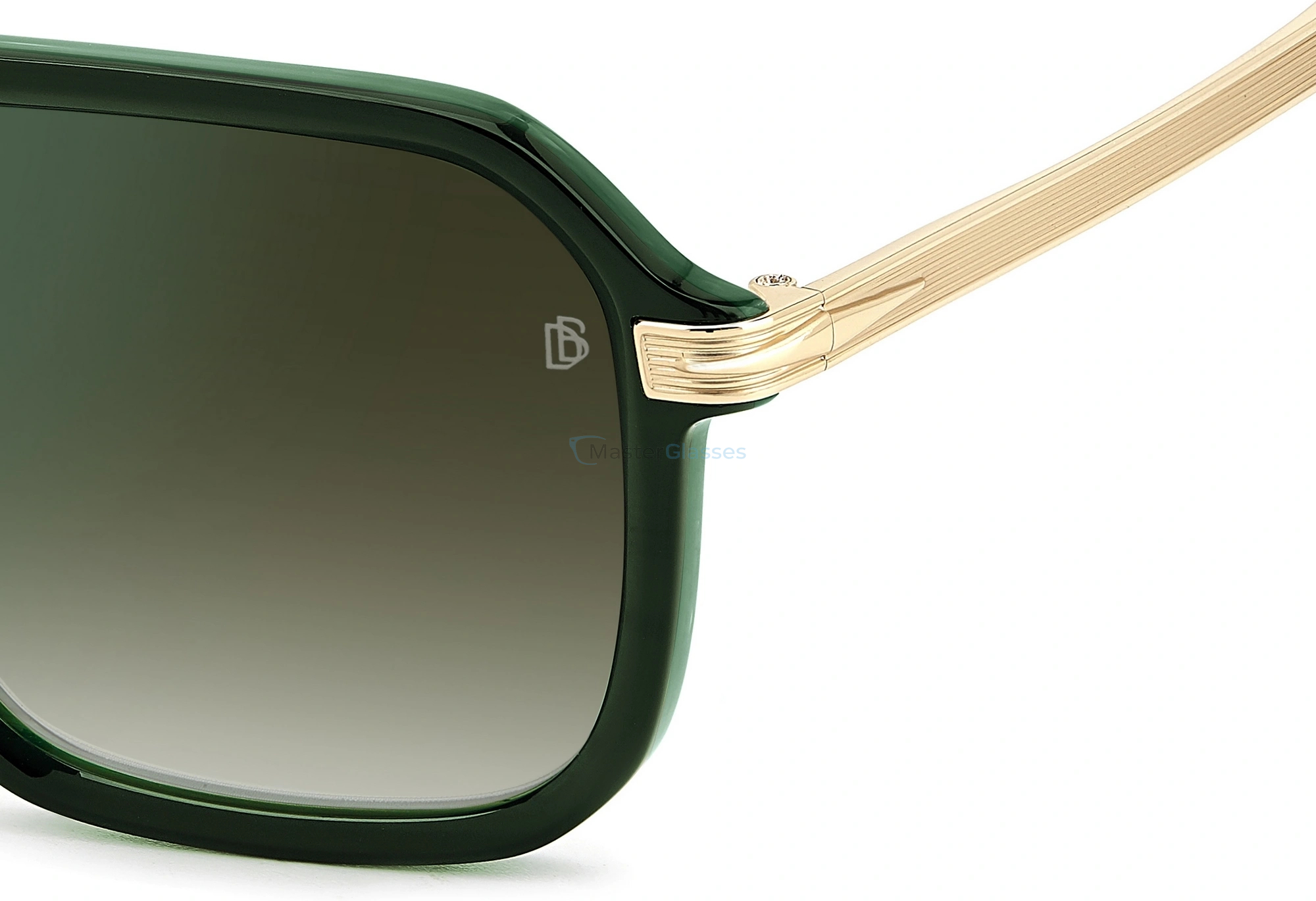 Солнцезащитные очки DAVID BECKHAM DB 7136/S GC1 Green Marble Gold
