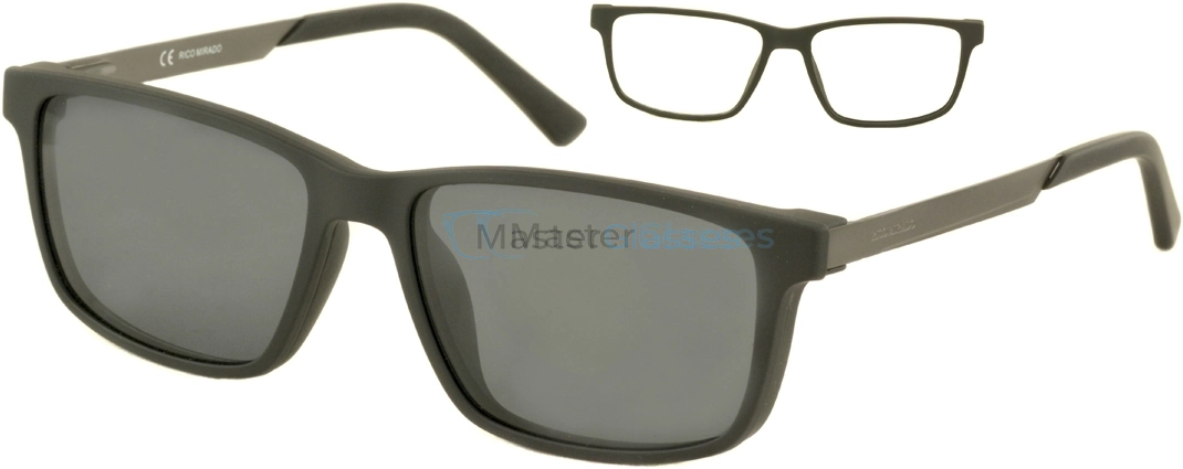 Оправа с солнцезащитным клипоном Rico Mirado 2135 grey
