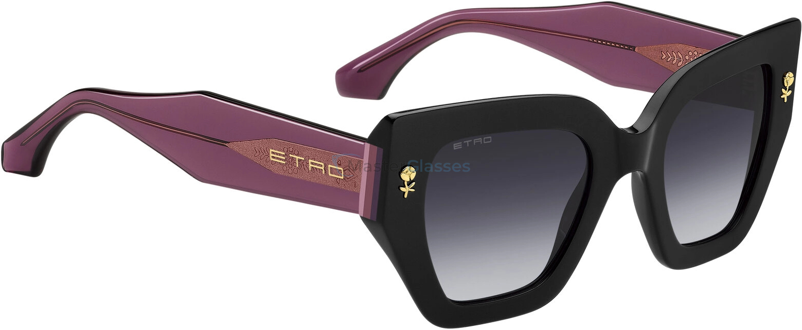 Солнцезащитные очки ETRO 0010/S HK8 Black Violet