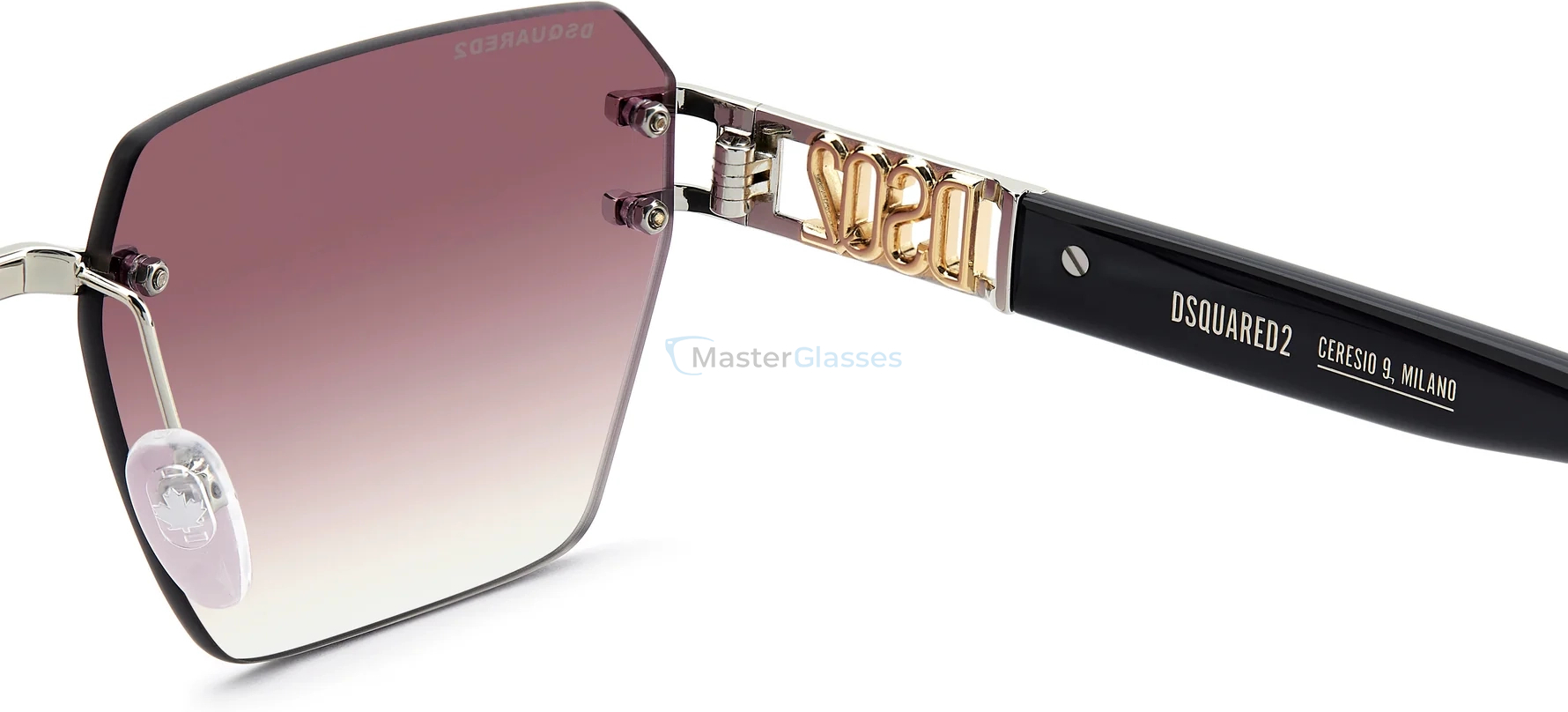 Солнцезащитные очки DSQUARED2 D2 0173/S I20 Gold Palladium