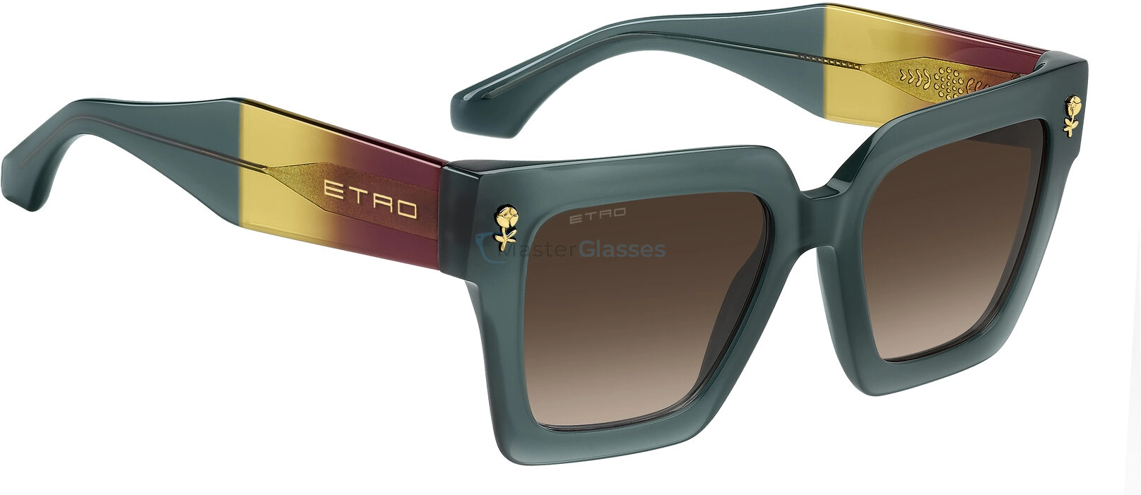 Солнцезащитные очки ETRO 0113/S 13J Burgundy Teal