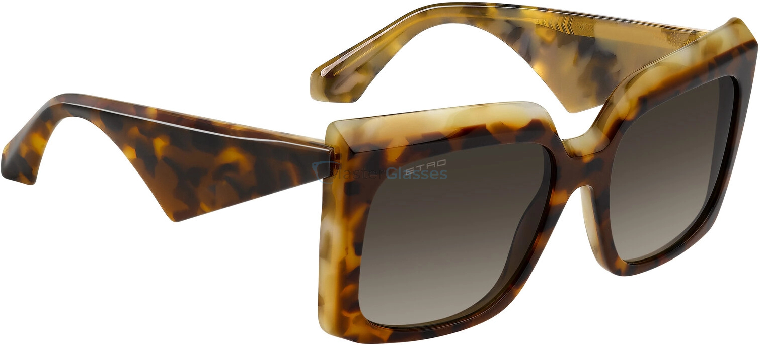 Солнцезащитные очки ETRO 0117/S P65 Brown Yellow Havana