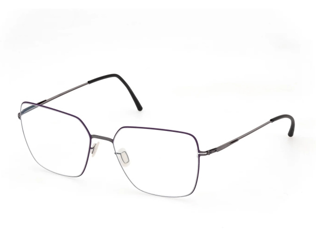 Ic! Berlin IC MEA SHINY AUBERGINE-CROCUS CIRCLE/BLACK 53