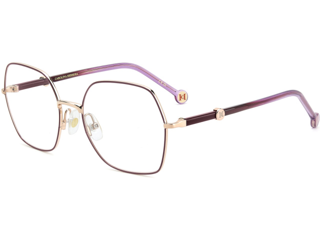 CAROLINA HERRERA HER 0389 YK9 Burgundy Copper Gold