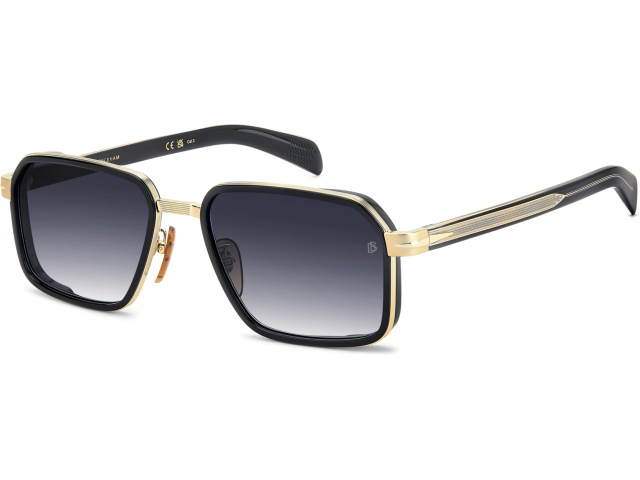 DAVID BECKHAM DB 7158/S RHL Gold Black 2