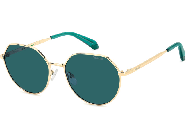 POLAROID KIDS PLD 8074/S OGA Gold Teal