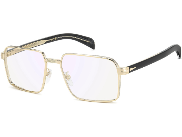 DAVID BECKHAM DB 7166 RHL Gold Black 2