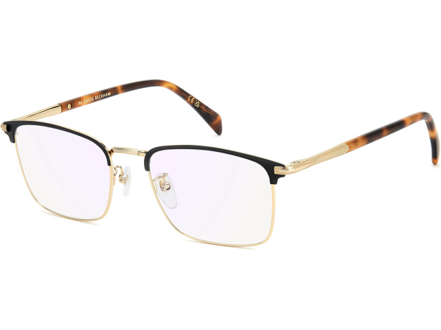 DAVID BECKHAM DB 1201/G I46 Matte Black Gold