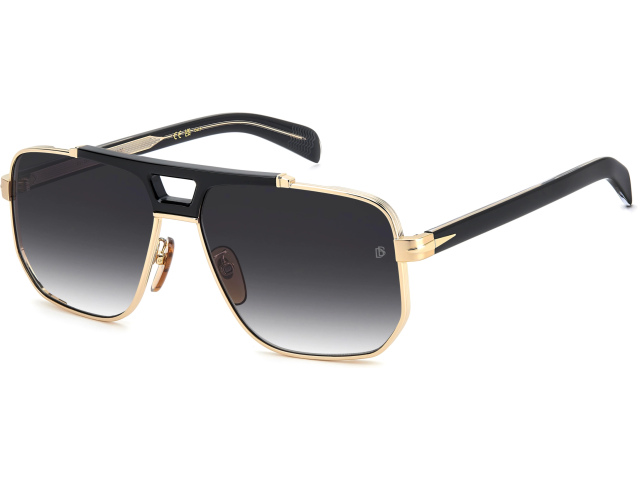 DAVID BECKHAM DB 7157/S RHL Gold Black 2