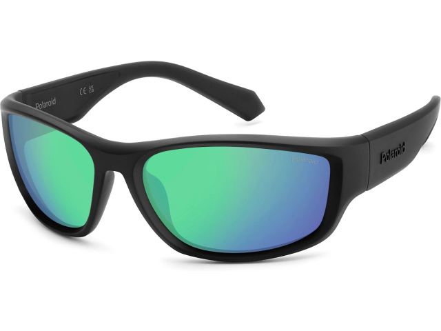POLAROID PLD 2166/S 3OL Matte Black Green