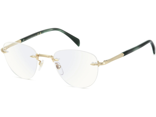 DAVID BECKHAM DB 1243 CI3 Gold Striped Green