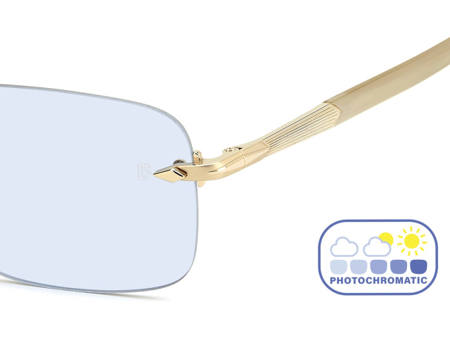 DAVID BECKHAM DB 1195/S IDA Gold Beige Horn