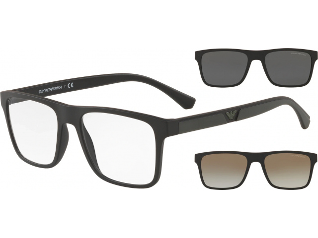 � ��������������� ��������� Emporio Armani EA4115 58531W Matte Black
