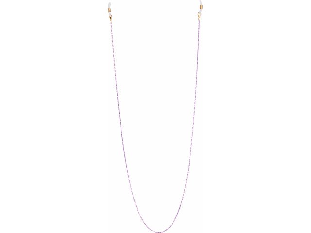 Glasses Chain GC45345 Gold Lilac