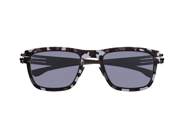 Ic! Berlin Five-O Black-Terrazzo Flint Grey Rubber