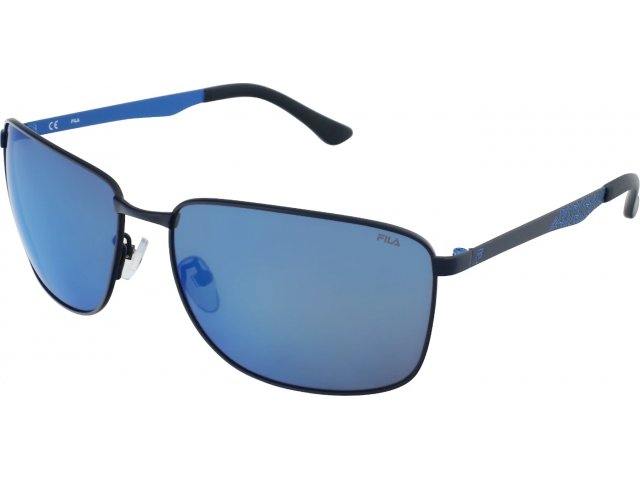 FILA SFI005 606B, ���� TOTAL SEMI MATT BLUE, SMOKE/MIRROR BLUE
