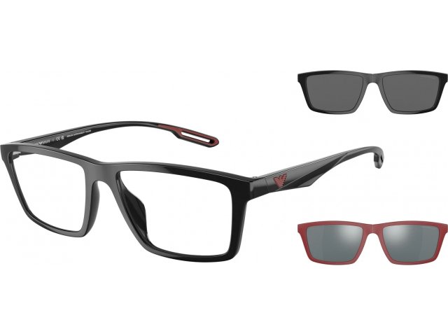 � ����� ��������� ��������������� ��������� Emporio Armani EA4189U 50171W Shiny Black