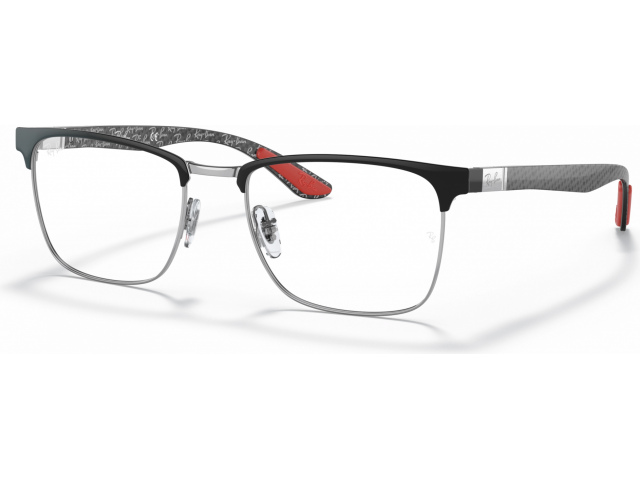 Ray-Ban RX8421 2861 Black On Silver