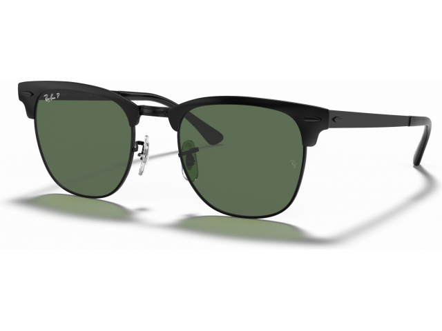 Ray-Ban Clubmaster Metal RB3716 186/58 Black Top Matte