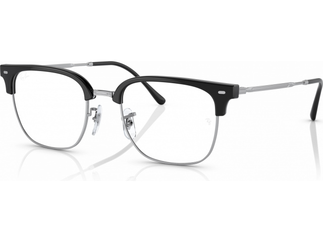 Ray-Ban Clubmaster RX7216 2000 Black On Silver