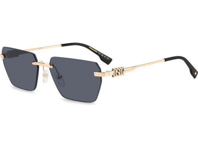DSQUARED2 D2 0102/S 807 BLACK