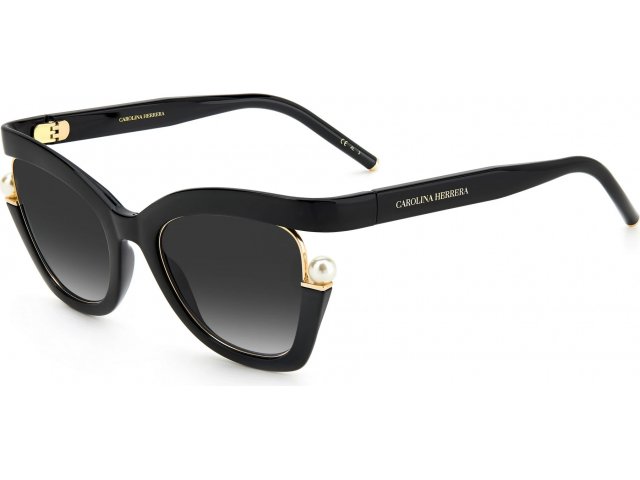 CAROLINA HERRERA CH 0002/S 807, ���� BLACK, DARK GREY SF